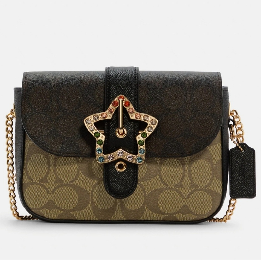 Coach Gemma Crossbody with star buckle